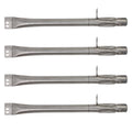 4-Pack BBQ Gas Grill Tube Burner Replacement Parts for Brinkmann 810-4679-F - Compatible Barbeque Stainless Steel Pipe Burners