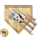 Baseball BBQ  Wake Forest Demon Deacons 17 Trough Grand Slam Combo Set