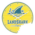 La Crosse Clock 14 Landshark Indoor Analog Quartz Clock, 404-3435