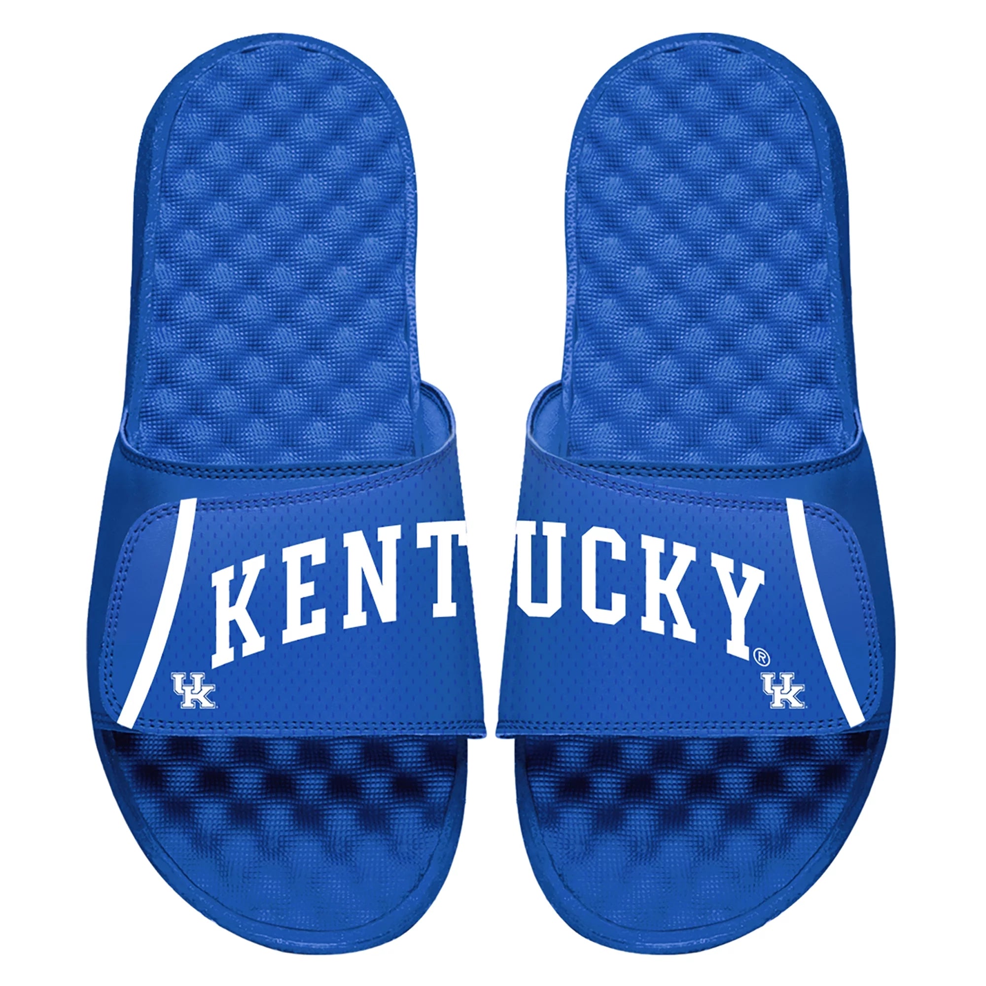 Men's ISlide  Royal Kentucky Wildcats Basketball Jersey Pack Slide Sandals