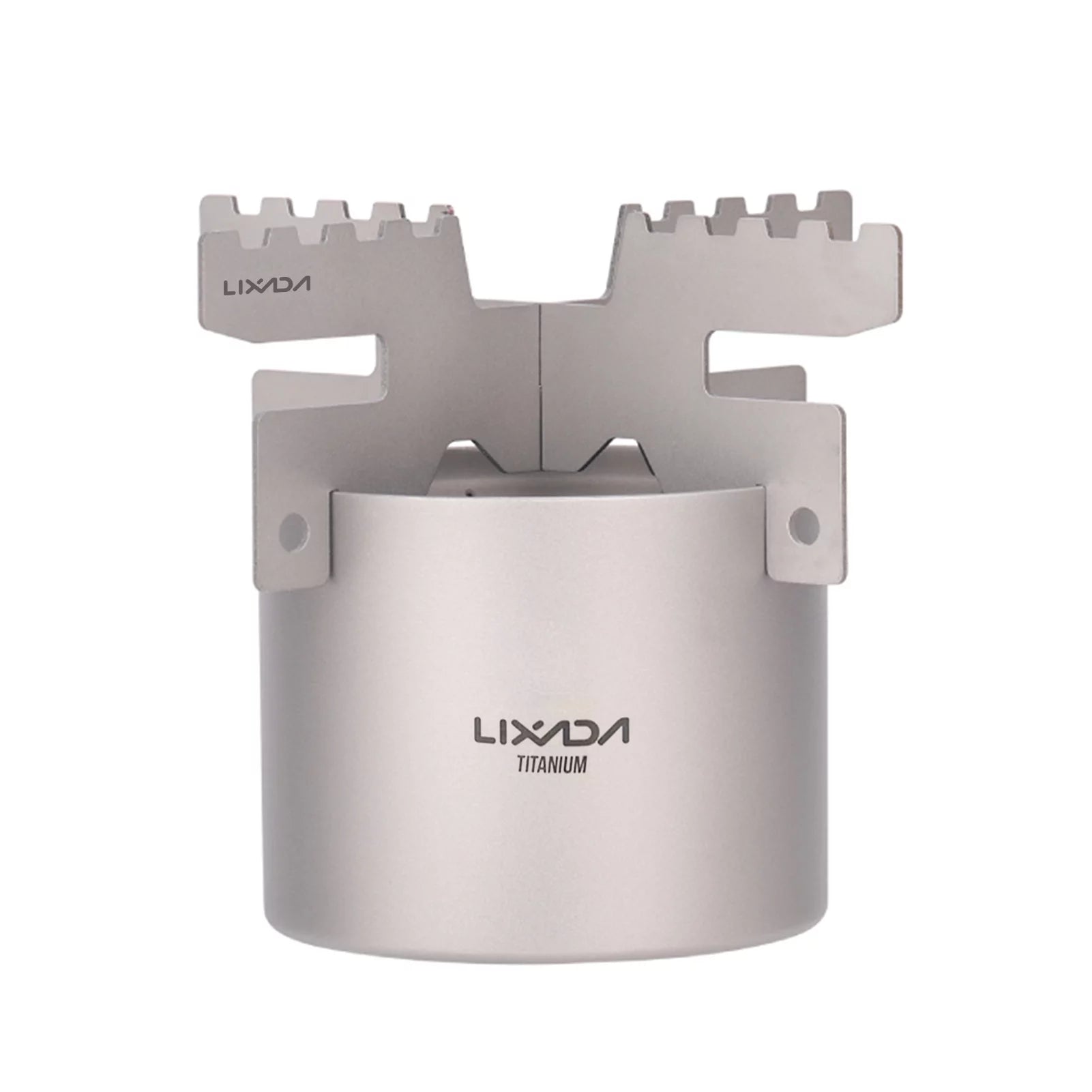 Lixada Camping Stove Lightweight Liquid Spirit Stove with Cross Stand Rack