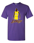 Labron The Look Lebron 23 King Los Angeles Basketball Fan DT Adult T-Shirt Tee