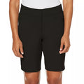 Women's Grand Slam 3-Pocket Golf Shorts, Caviar, 14