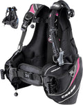 Cressi Travelight Lightweight BCD (Black/Pink, Large)