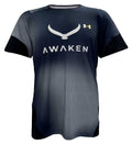 Under Armour UA Men's Awaken Black Digi Golf Short Sleeve Crew Tee T-Shirt (M)