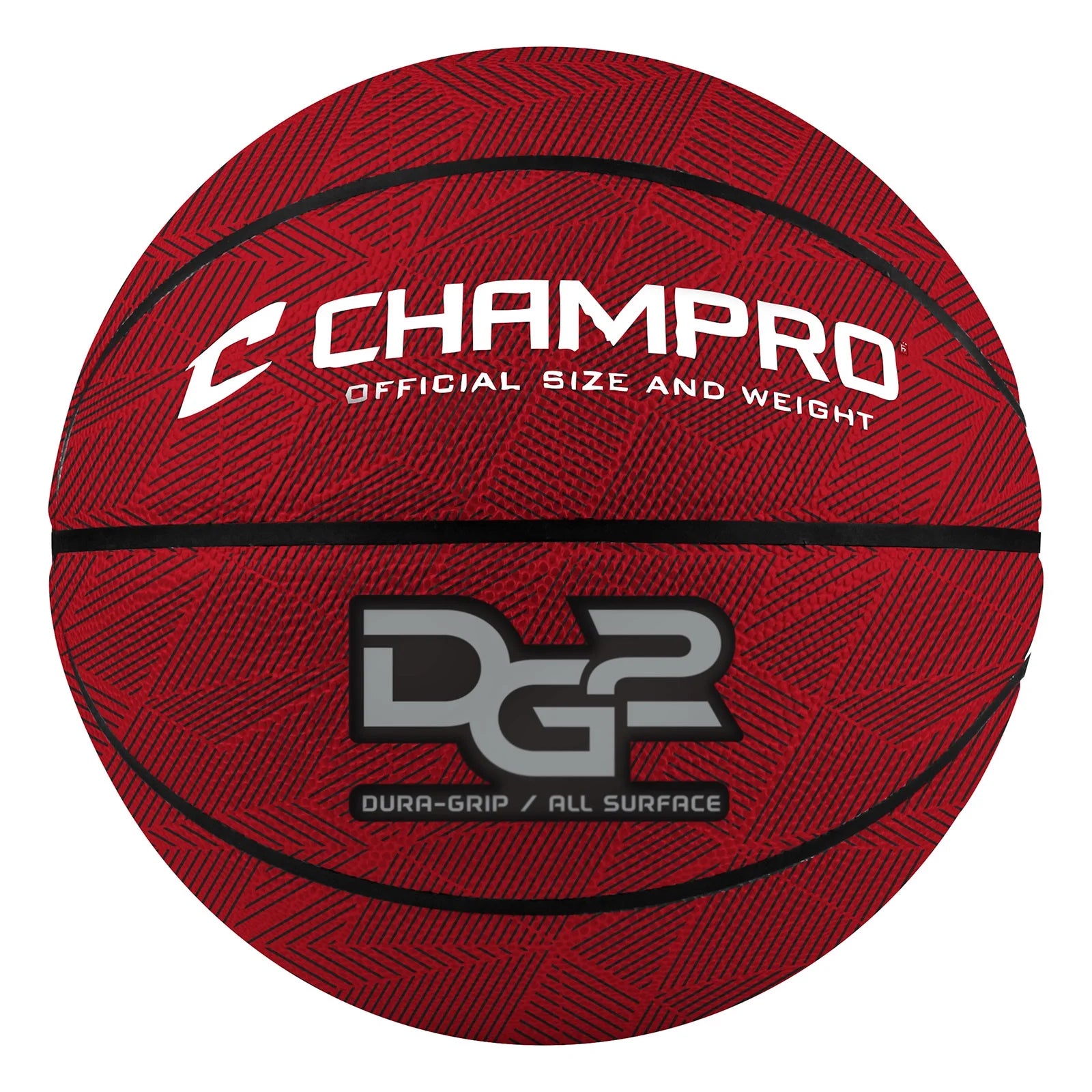 Dura-Grip 230 Rubber Basketball - GOLD BODY - Women's - 28.5
