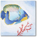Courtside Market WEB-NI445-16x16 16 x 16 in. Galapagos Fish I Gallery-Wrapped Canvas Wall Art