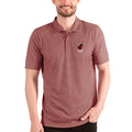 Men's Antigua Red/White Miami Heat Esteem Polo