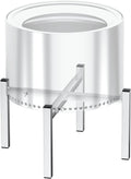 Hisencn 15-27 inch Fire Pit Stand, Firepit Stand for Solo Stove Bonfire, Yukon, and Ranger, Fire Pit Stand to Elevate Your Experience with Solo Stove, Stainless Steel Firepit Stand for Fireplace Use
