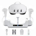 Charging Dock for Oculus/Meta Quest 3 VR Headset & Controller, Wall Mount Fast Charging Station
