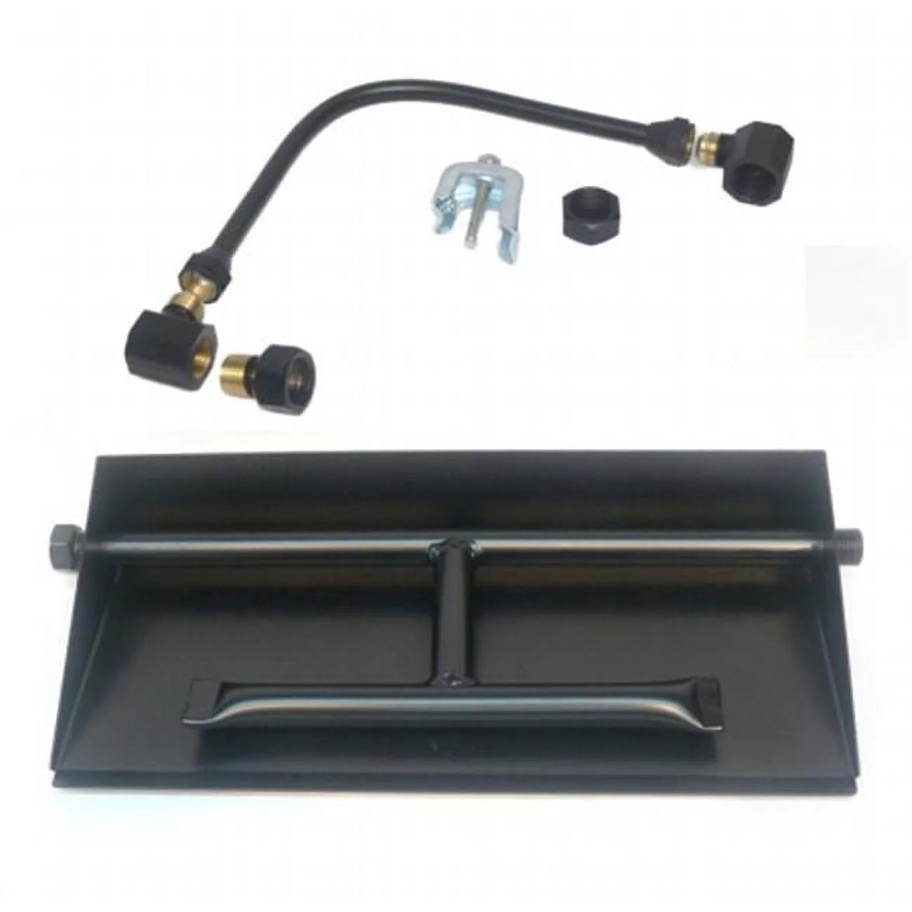Tretco  27 in. Powder Coated Dual Burner Pan Kit - Natural Gas