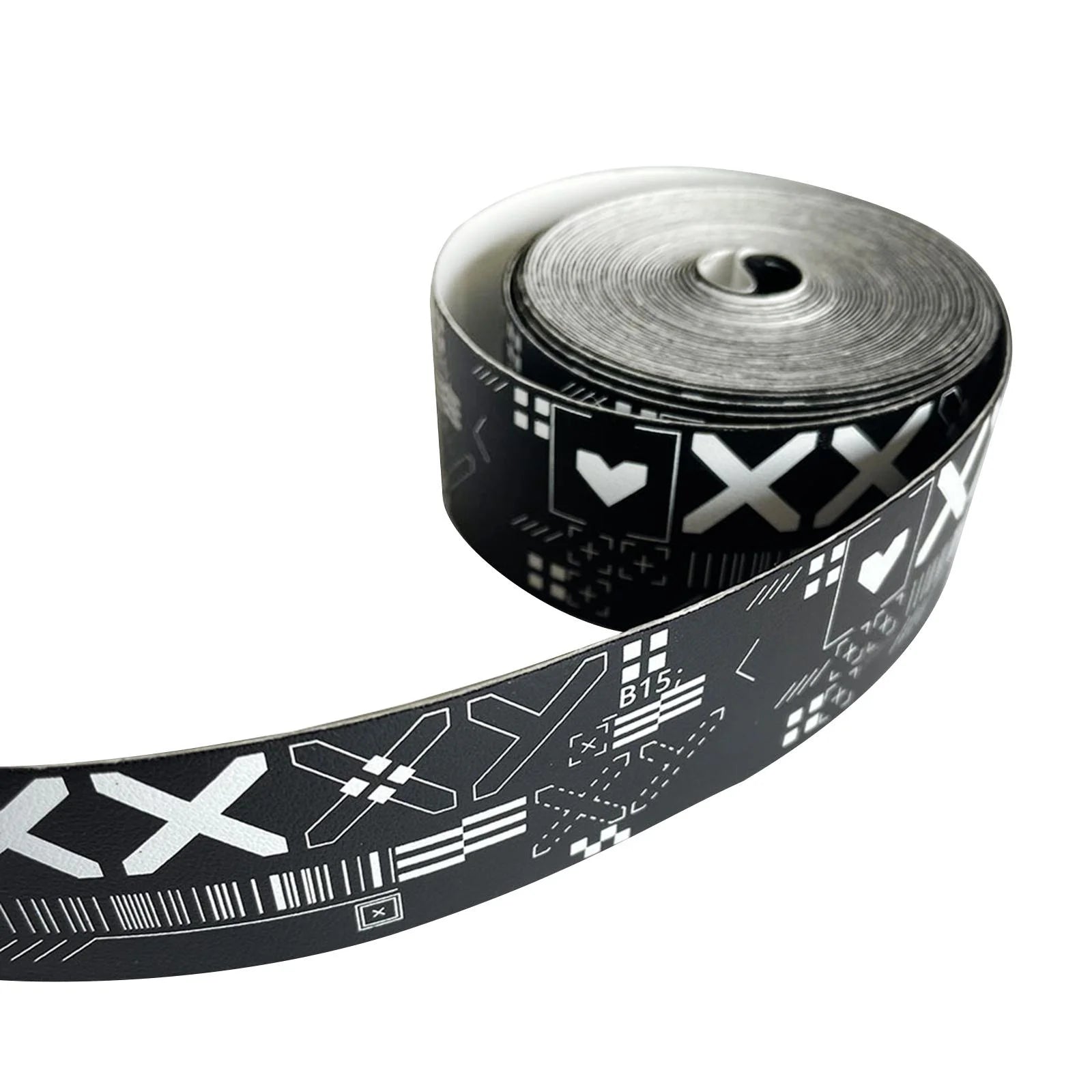 Replacement Racket Head Protection Tape, Wraps, Sticker, Lightweight Tennis 5M Racquet Guard Tape for Racquetball Bike Handlebar Badminton