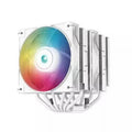 ARGB Dual-Tower 120 mm CPU Cooler, White