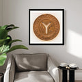 Courtside Market NY Transit Museum - NYC Token Framed Canvas