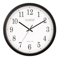 La Crosse Technology WT-3143A 14 Atomic Analog Wall Clock, Black