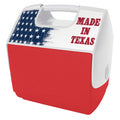 Igloo Playmate Elite 16 qt. Texas Edition Personal Cooler - Red