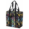 Poly Insulated Cooler - Black Fleur De Lis Pack of 3