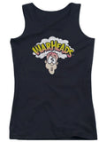 Warheads 1990's Brand Extreme Sour Hard Candy Head Logo Juniors Tank Top Shirt
