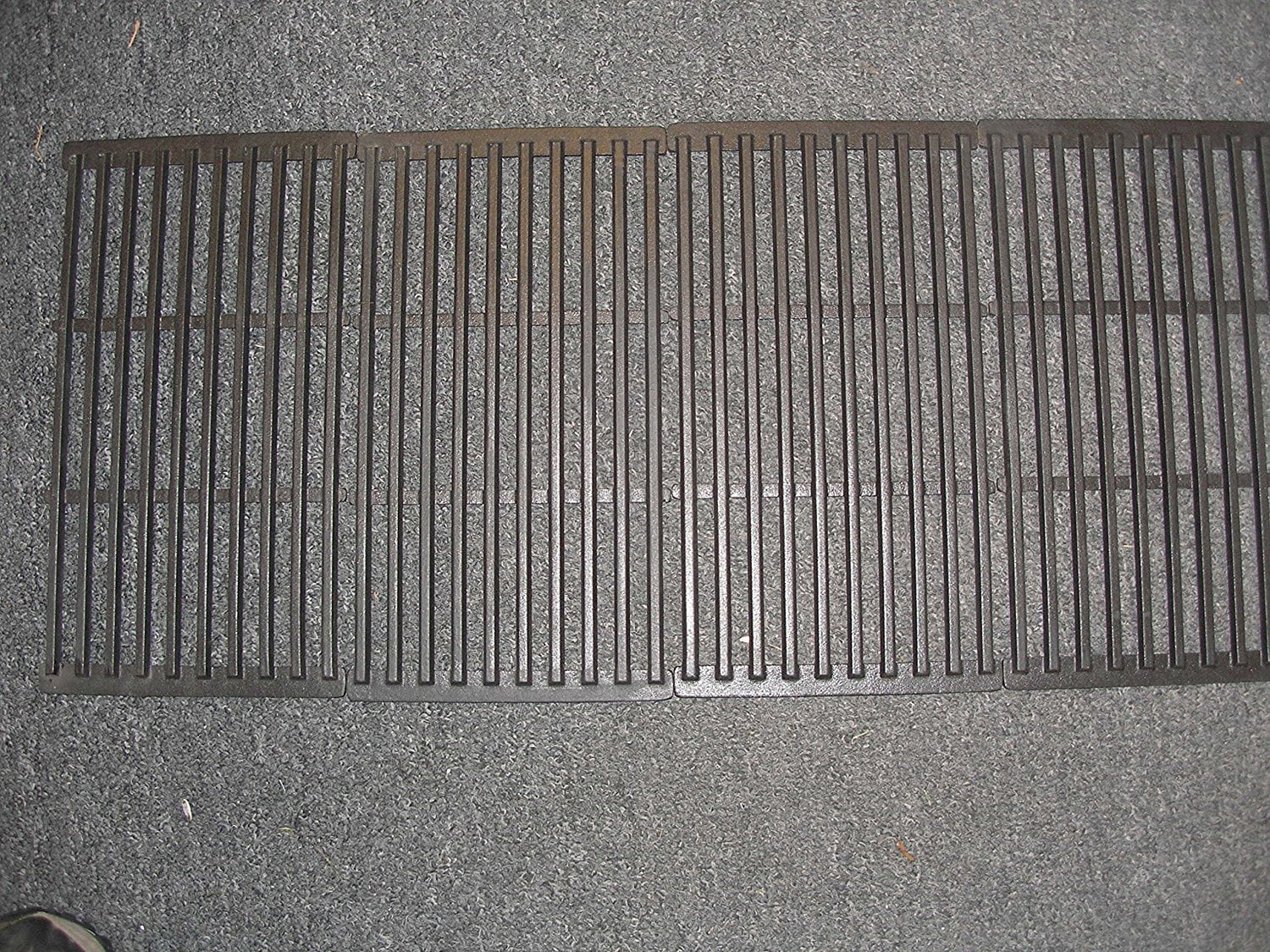 MHP Vermont Castings Gas Grill Cast Iron Porcelain Coated Cooking Grates Set of 4 Grates 9 1/16 x 16 7/16