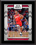 Amen Thompson Houston Rockets 10.5 x 13 Sublimated Player Plaque
