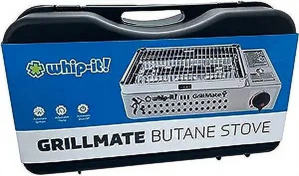 Whip-It! GrillMate Stove Set, Silver