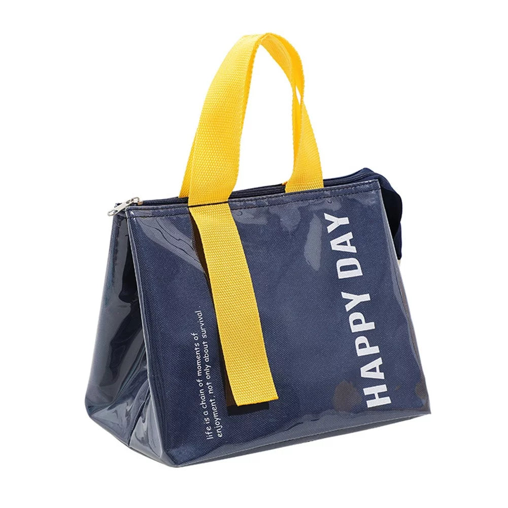 Foldable Waterproof Lunch Bag Insulated Freezer Bags for Picnic Camping Work