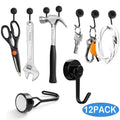 12Pcs Strong Hooks with Swivel to Hanging for Hanging, Magnetic Hook for Toolbox, Cruiser, Grill, Coat and Storage