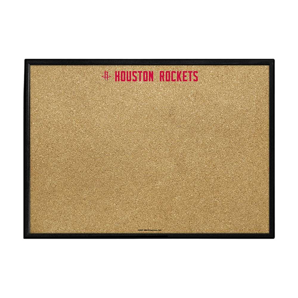 Houston Rockets: Framed Corkboard