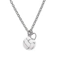 GIMMEDAT Volleyball Enamel Necklace Jewelry