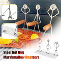 Up to 35% off! YOHOME Steel Hot Dog Marshmallow Roasters Stainless Camp Fire Roasting Stick
