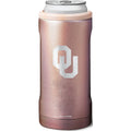 BruMate Oklahoma Sooners 12oz. Primary Mark Glitter Slim Can Cooler