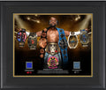 Kofi Kingston World Wrestling Entertainment Framed 16 x 20 Grand Slam Champion Collage with a Piece of Match-Used Canvas & Kick Pad - Limited Edition of 175