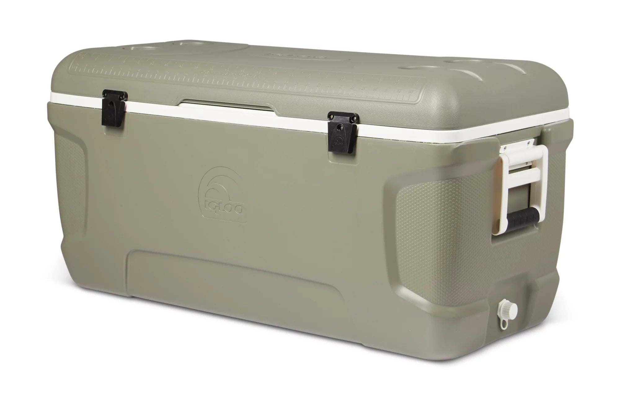 Igloo 150-Quart Hard-Sided Hunting Ice Chest Cooler- Olive Green