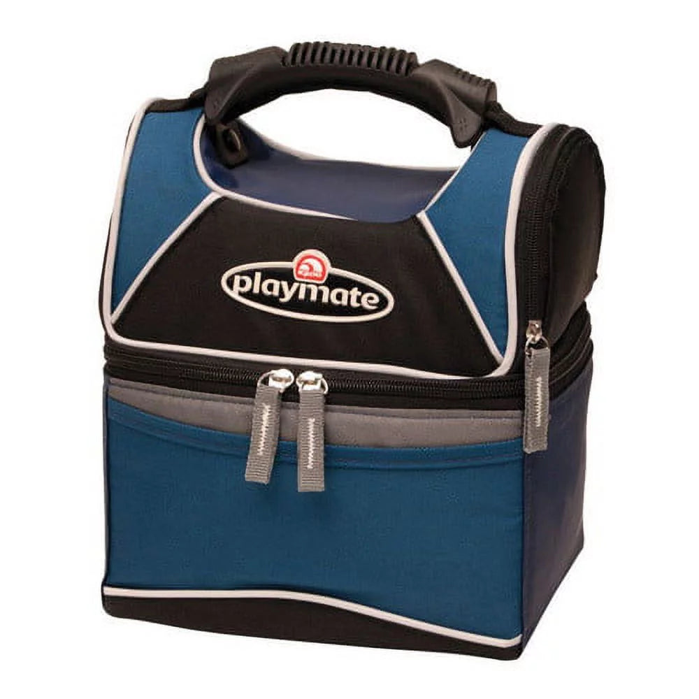Igloo 9 Cans Soft Sided Cooler, Blue and Black