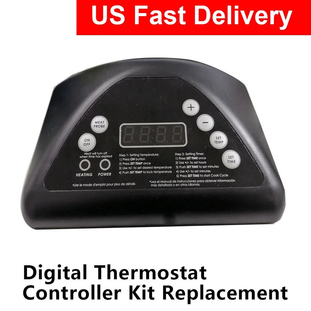 JahyShow Advanced Digital Thermostat Controller Kit - Masterbuilt Smoker Upgrade