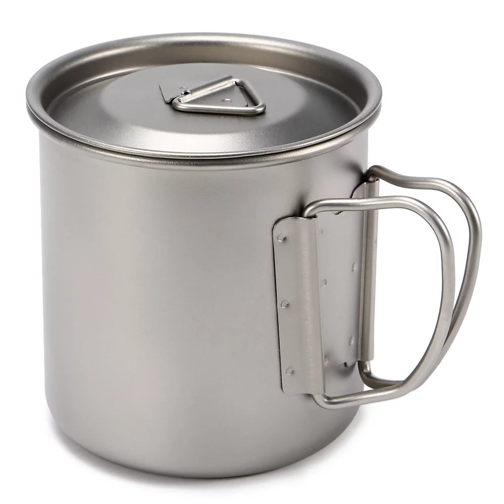 Tomshoo Camping Essential Ultralight Cup with Collapsible Handles 750ml