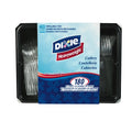 Dixie? Plastic Utensils, Heavy-Weight Cutlery Variety Pack, Clear, Box Of 180 Utensils