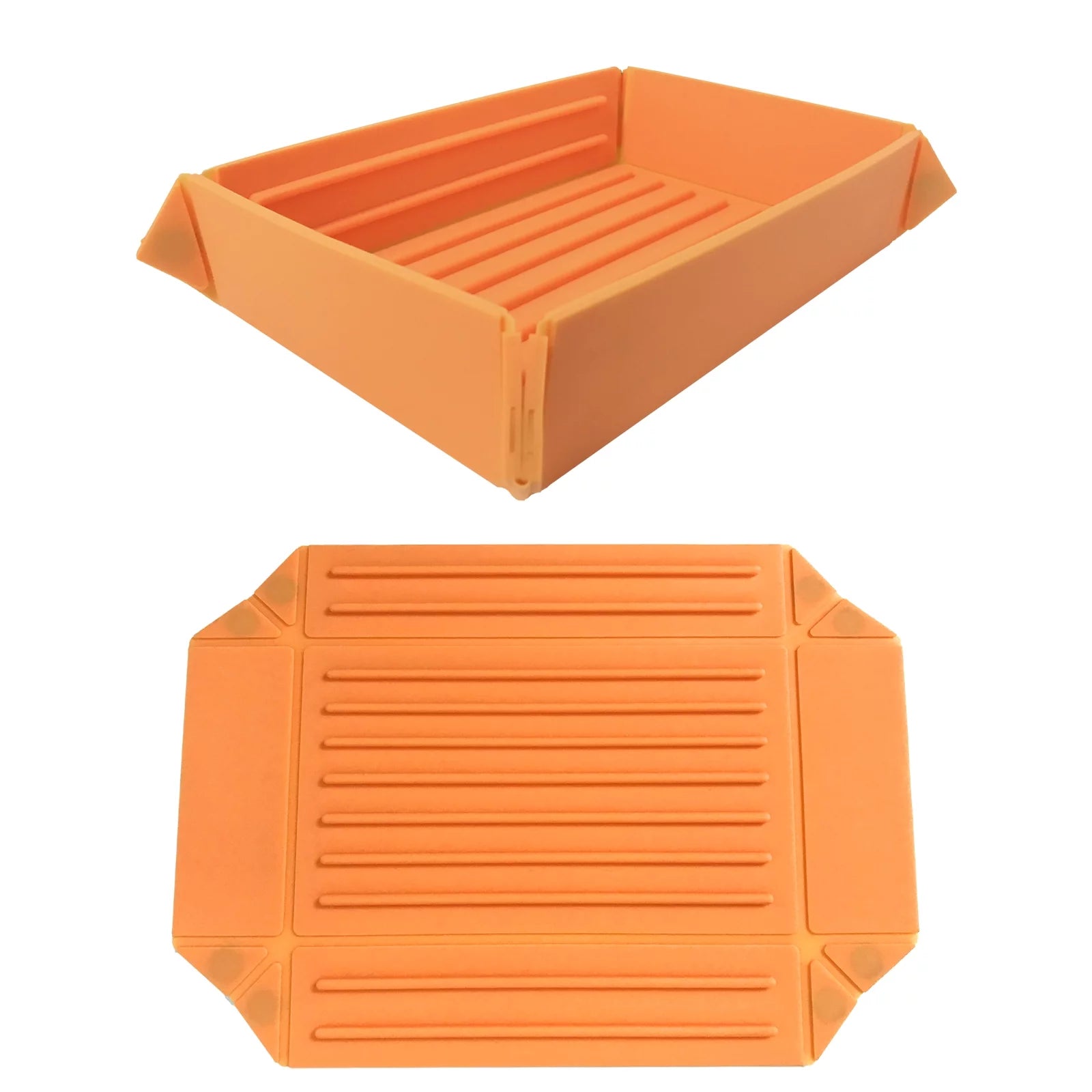 Camping Plates and Bowls - Foldable Silicone&nbsp;Collapsible Camping Bowls with Lids Collapsible Tableware Folding bowl for Camping,Parties, Dining, Hiking