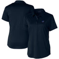 Women's Cutter & Buck Navy Miami Dolphins Americana Prospect Textured Stretch Polo