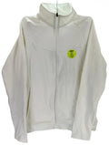 Prince Women's Full Zip Long Sleeve Tennis Top - White, Large