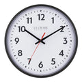 La Crosse Technology Clock 13 Inch Info-Tech Commercial Analog Quartz Wall Clock, 404-2636-Int