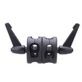 Andoer Dual Swiveling Grip Head Angle Clamp for Photo Studio Boom Arm Reflector Holder Stand