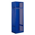 Hallowell Welded Sport Locker, 24'W x 24'D x 74-3/4'H, 717 Grand Slam Blue, Open Front, 1-wide, Welded