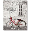 Courtside Market  30 x 40 in. Life is a Beautiful Ride Gallery-Wrapped Canvas Wall Art