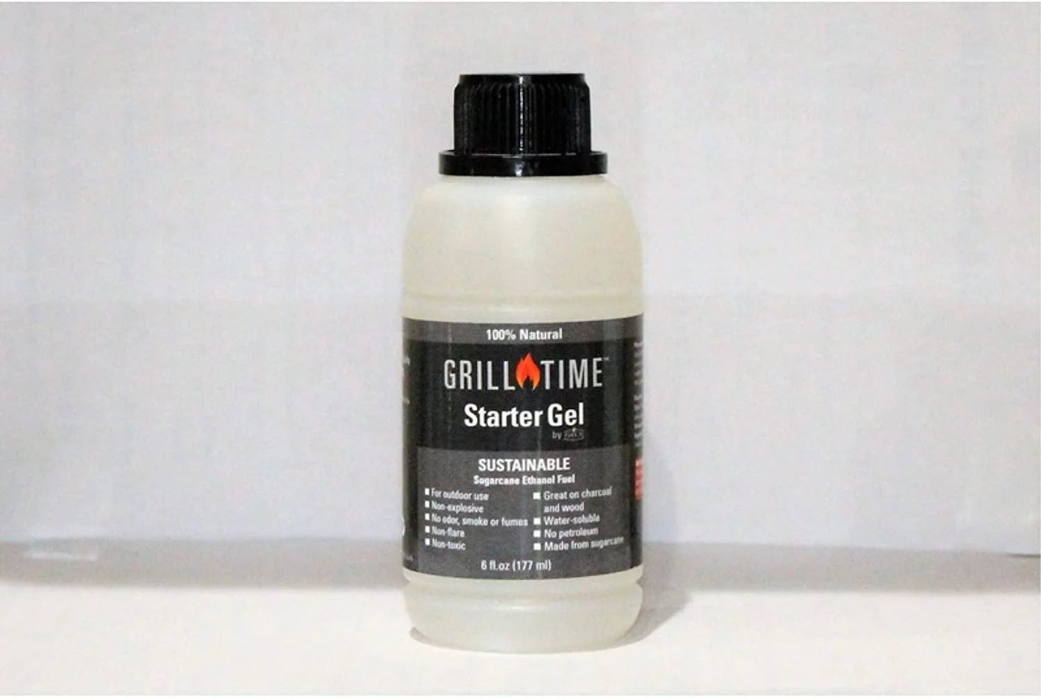 Grill Time 4004350 6 oz Lighter Gel44; Charcoal