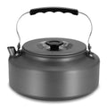 Tomshoo Lightweight Aluminum Alloy Teapot, 1.6L Camping Hiking Pot with Collapsible Handle