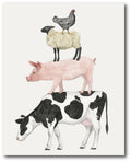 Courtside Market Farmland Family VI 16x20 Gallery-Wrapped Canvas Wall Art