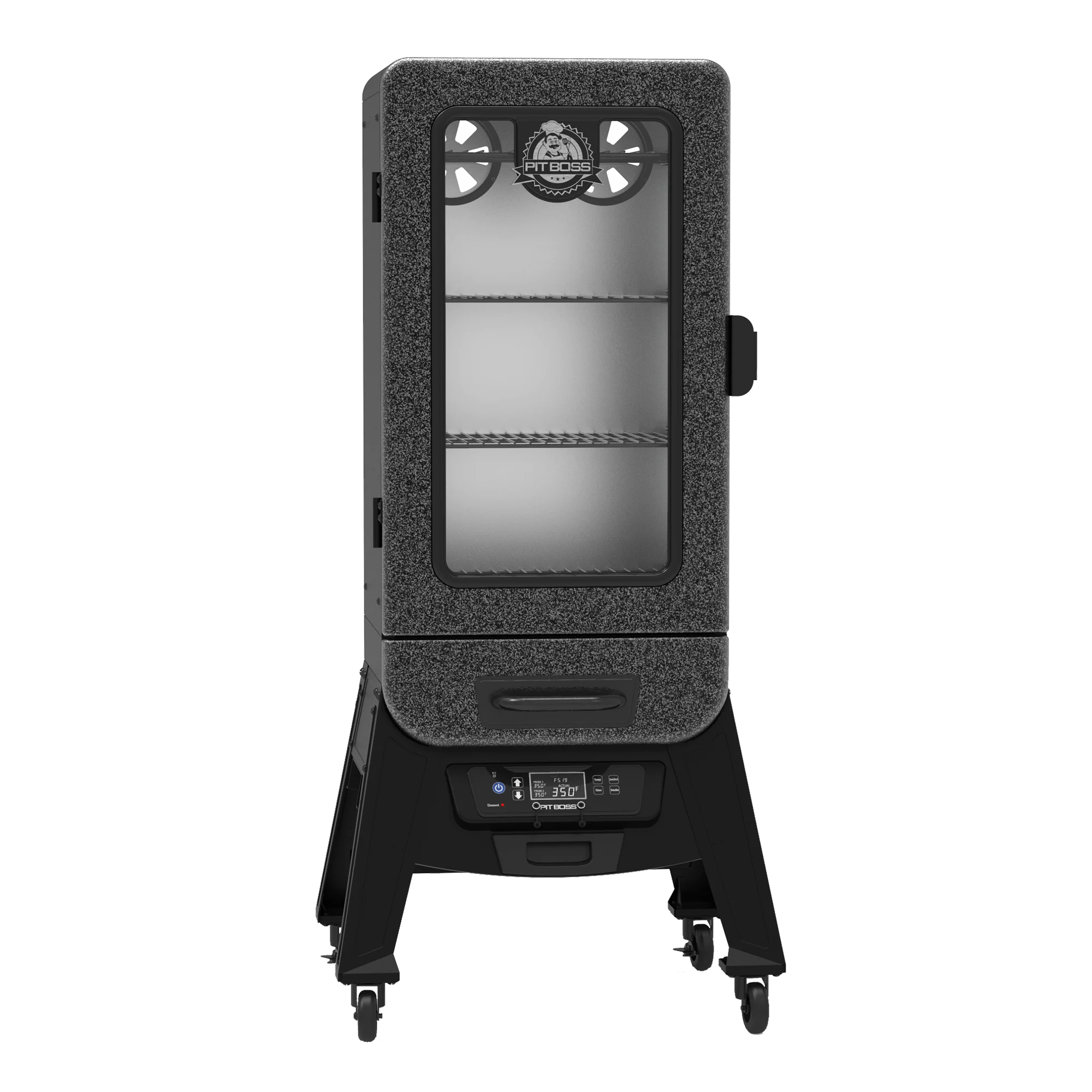 Pit Boss 3-Series Electric Vertical Smoker, Silver Hammertone - PBV3D1