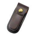 STARTIST PU Leather Cutter Sheath Storage Sheath Portable Practical Cutter Bag Multitool Sheath for Hiking Hunting BBQ