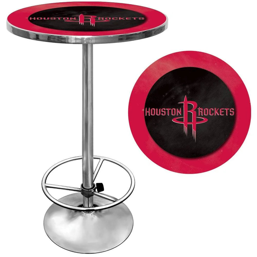 Houston Rockets NBA Chrome Pub Table